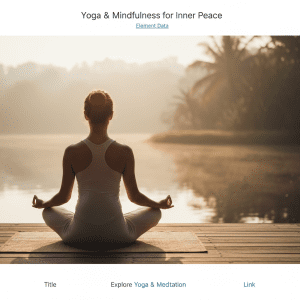 A serene yoga mat and singing bowl in a sunlit wellness studio